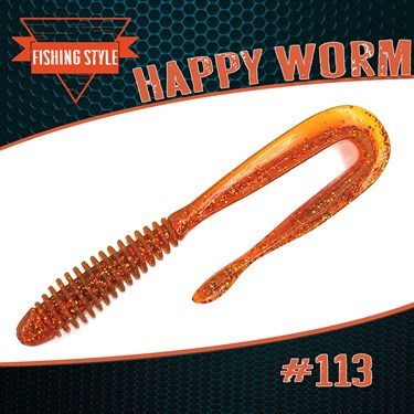 "Happy Worm" #113 Motor Oil 2162 - фото 7159