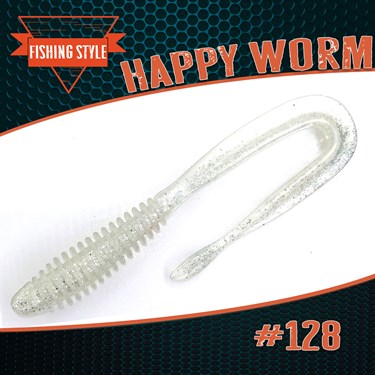 "Happy Worm" #128 Silver - фото 7160