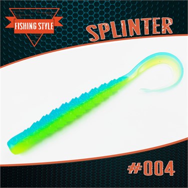 Силиконовая приманка "SPLINTER" #004 Blue mint 2690