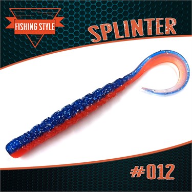 Силиконовая приманка "SPLINTER" #012 Blue Orange 2691