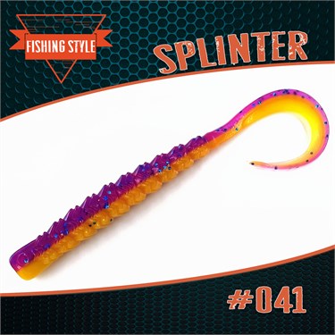 Силиконовая приманка "SPLINTER" #041 Violet Melon 2695