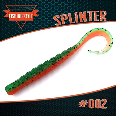 Силиконовая приманка "SPLINTER" #002 Watermelon 2697