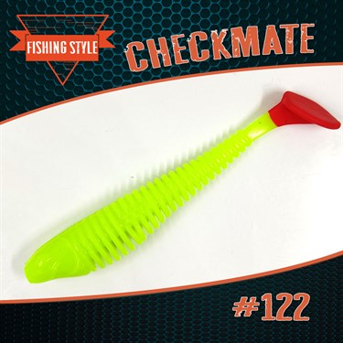 Силиконовая приманка CHECKMATE #122 Chartreuse