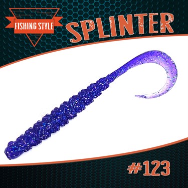 Силиконовая приманка "SPLINTER" #123 Violet